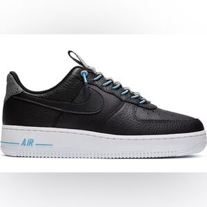 Nike Women’s  Air Force 1 '07 Lux  Black Reflective Sneakers